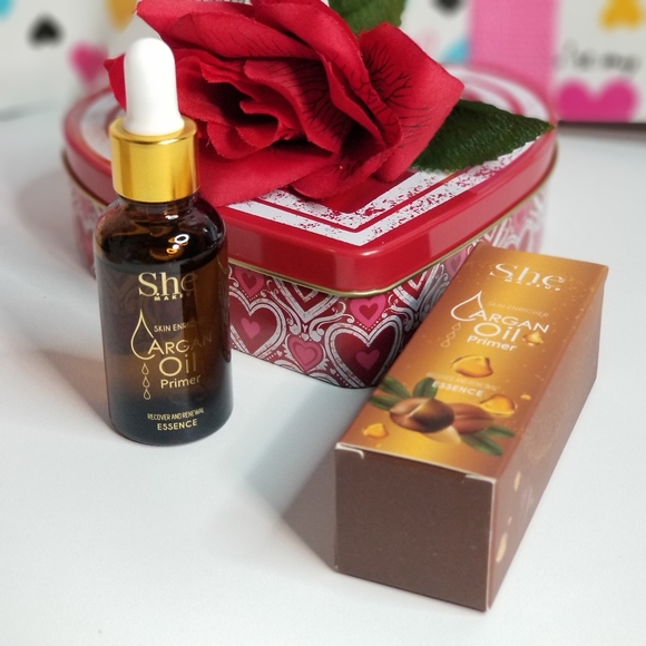 S.he Makeup Argan Oil Face Primer for healthy & bright skin makeup - NEW - Picture 2 of 4